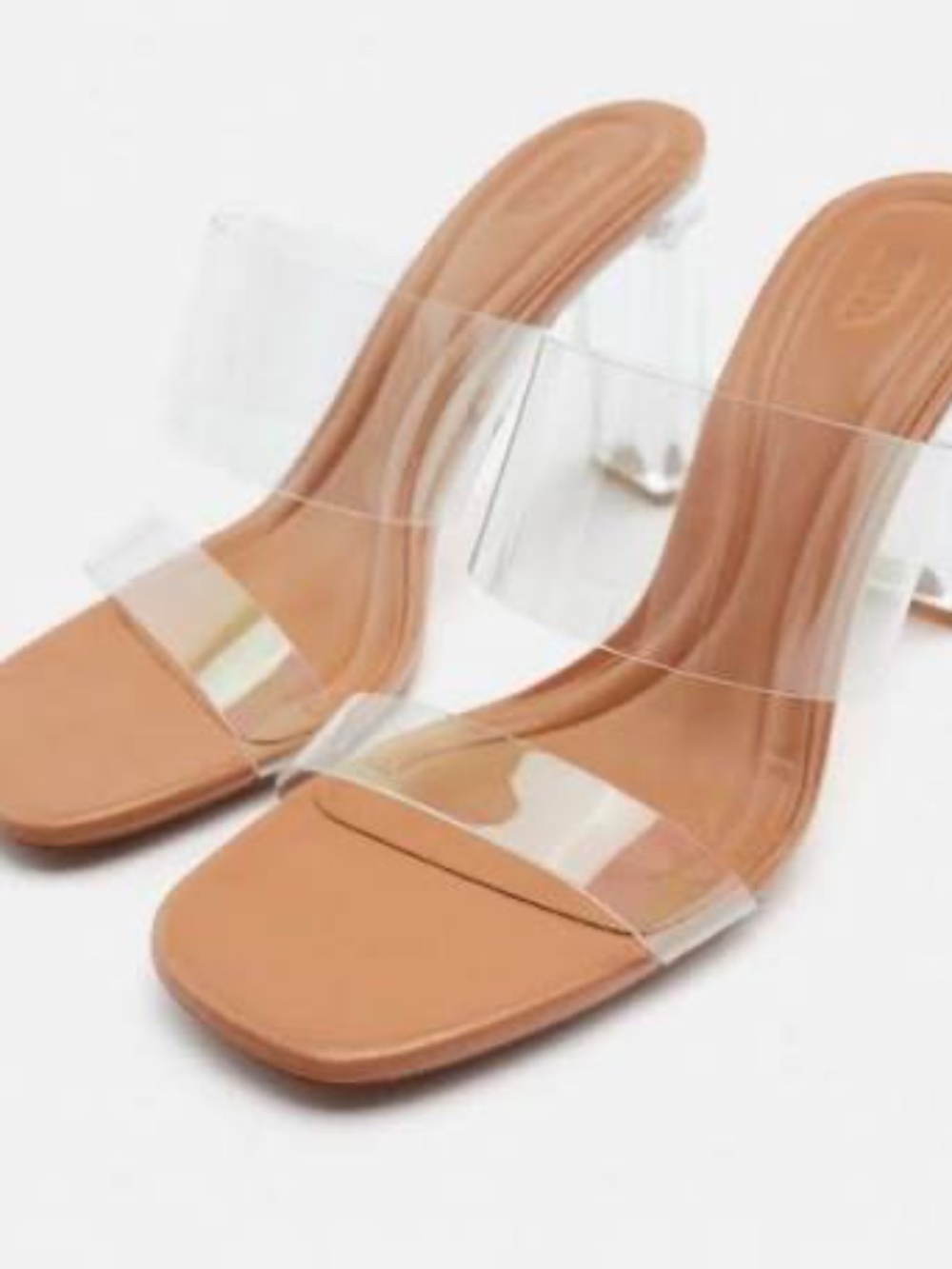 Zara Clear Heels